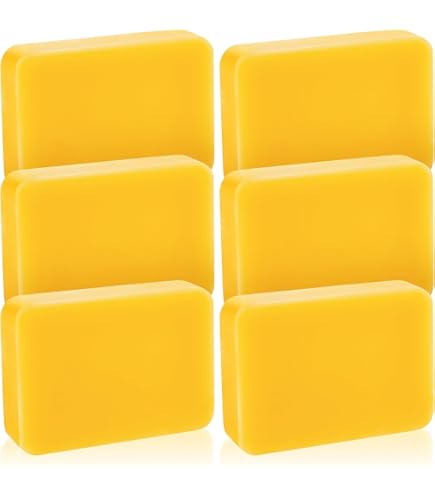 Topyond 2 Sheets 5.4mm Silicone Beeswax Press For Beekeeping - Honeycomb Foundation Embosser, Orange