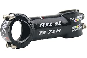 RXL SL Potence Carbone Aluminium Potence Velo de Route 1-1/4"Potence Carbone Course 6 Degre Potence Carbone VTT 60/70/80/90/100/110/120mm