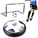 Produktbild Amzdeal Air Fußball Set inkl.1 x luftkissen Fußball + Mini Fußball + Fußballtor + Ball Pumpe LED Beleuchtung Und Musik Air Power Fußball Hover Ball Set