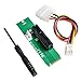 Price comparison product image DIYUKMALL NGFF M2 to PCI-e 4x Slot Riser Card M key M.2 SSD Port to PCI Express Adapter Convertor for Mining