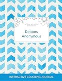 Image de Adult Coloring Journal: Debtors Anonymous (Butterfly Illustrations, Watercolor Herringbone)
