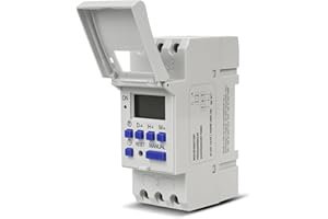 Green Blue GB104 Panneau sur Rail DIN 16A minuteur numérique Max 240 programmes