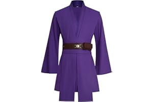 Forwacos Men's Tunic Costume for Jedi Outfit Adult Anakin Skywalker Halloween Cosplay Costume Full Set Uniform Knight Suits