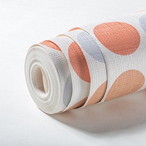 striped wallpaper/Living room bedroom children's room wallpaper for boys and girls/ simple and modern polka dot wallpaper warm wave-B