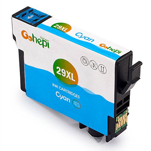 Gohepi 29XL Kompatibel für Druckerpatronen Epson 29XL 29, 4 Schwarz/2 Blau/2 Rot/2 Gelb 10er-Pack Arbeiten mit Epson XP-342 XP-332 XP-345 XP-442 XP-445 XP-432 XP-247 XP-335 XP-235 XP-245 XP-435 XP-330 XP-430 Patronen - 5