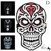 Price comparison product image TAOtTAO Halloween Sound Reactive Full Face LED Light Up Mask Dance Rave EDM Plur Party (D)