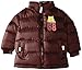 Disney Baby Boys Winnie the Pooh NH0010 Coat, Seal Brown, 0-6 Months (Manufacturer Size:6 Months)