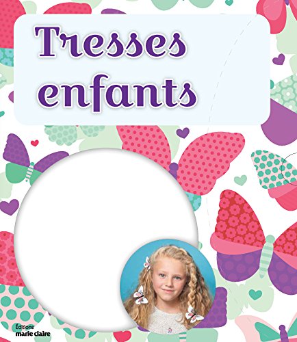 Coffret tresses enfants : Contient : 1 livre d'explications, 2 hair stick, 6 élastiques colorés, 6 épingles plates, 2 pinces crocodiles, 2 barettes papillons francais