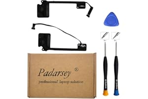 Padarsey Altavoz Interno Izquierdo y Derecho de Repuesto Compatible con MacBook Pro Retina A1502 de 13 Pulgadas 2013 2014 2015