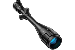 Paike Lunette de visée 6-24x50,Optique Illuminée Rouge et Verte,avec Réticule Télémétrique Viseur de Tube de 1 Pouce