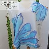  Camisola Organdí \"margaritas azules