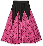 La seño Rita flamenco Rock niños española ropa color rosa con negro lunares