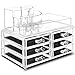 Produktbild TRESKO Acryl Kosmetik Aufbewahrung Make-up Organizer Kosmetikorganiser mit 6 Schubladen