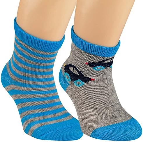 socksPur 'Socks Terry Baby Socks "Rattle Head Pair - multicolour -