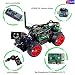 Produktbild SunFounder Roboterbausatz Smart Video Car Kit Programmierbarer Auto-Roboter for Raspberry Pi with Android App, Compatible with RPi 3, 2 and RPi 1 Model B+ (Pi Not Included) (Black Acrylic) (MEHRWEG)
