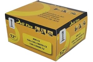 MOTODAK DELI (MotorisÃ)©) Chambre A AIR 12'' 4.00-12, 120-70-12 A 140-70-12, 120-80-12 A 130-80-12 Deli Valve TR4