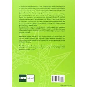 Esquemas Algorítmicos: Enfoque Metodológico y Problemas Resueltos (CUADERNOS UNED)