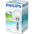 Philips 28 W Halogen EcoClassic E14 230V P45 Golf Ball - Pack of 2 Bulbs