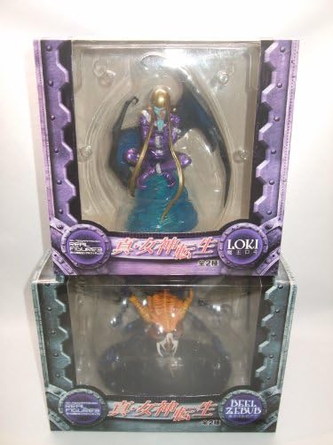 Shin Megami Tensei Real Figure 3 Total 2 kinds of sets Loki Beelzebub (japan import)