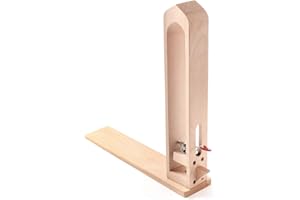 LITTHING Herramienta de Costura de Cuero Clip de Retención de Madera Abrazadera de Costura a Mano para Artesanía de Cuero DIY,Costura de Cuero, Herramientas de Artesanía