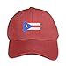 Produktbild uykjuykj Baseball Cap Flag of Puerto Rico Pure Color Baseball Cap Cotton Kid Boys Girls Hat Comfortable Trucker Cap Sport for Men Women