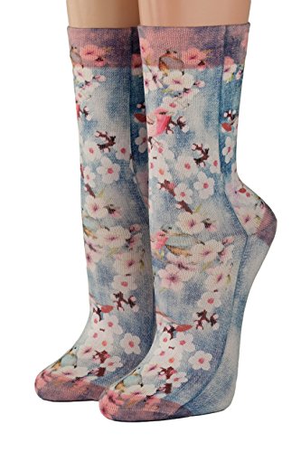 Wigglesteps Flower Birds, Bunt, one size