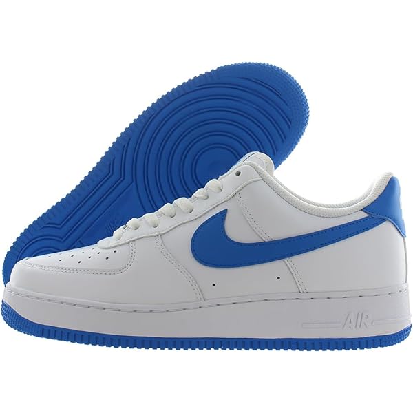Nike Air Force 1 '07 Sneakers voor heren, Witte foto Blauw Wit, 48.5 EU :  Amazon.nl: Kleding, schoenen \u0026 sieraden