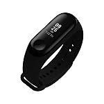 Xiaomi Mi Band 3 - Activity tracker con monitoraggio della frequenza cardiaca [Versione EU], display touch OLED da 0,78"