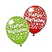 Produktbild Susy Card 40012032 - Luftballons "Happy Birthday", 3er Packung