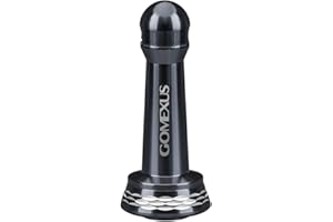 GOMEXUS 42mm Aluminum Reel Stand for Shimano Stradic FL Exsence Daiwa Crosscast Exist Spinning Reel, Fishing Reel Protection