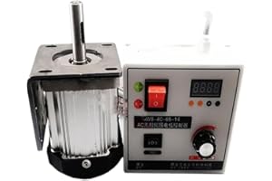 MCBEAN 220V High Power Brushless DC Servo Motor Kit, BLDC, 200-5000 RPM Digital Speed Control, Can Be Forward and Reverse, for Woodworking Lathe Belt Bead Machine