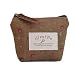 Imported Womens Small Canvas Purse Zip Wallet Coin Key Holder Case Bag Handbag Coffee RS.190.00