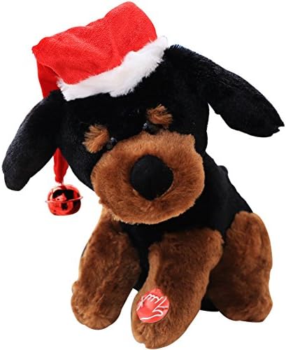 Watermelonbreeze Electronic Cute Puppy Dance And Sing Kid Soft Plush Stuffed Toy
