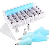 51 Teiliges Spritztüllen Set,36x Edelstahl Tüllen...