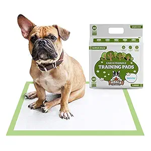 Pogi's Training Pads (40-Count) (24x24in) - Large, Super-Absorbent, Earth-Friendly Puppy Training Pads for Small to Medium Sized Dogs