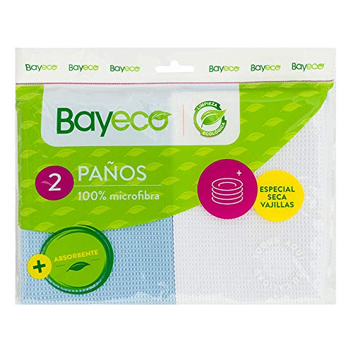 Bayeco - Paño de cocina de microfibra, secavajillas