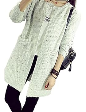 Donne di Mötley allentato Cappotto Maglione Cardigan Cappotto