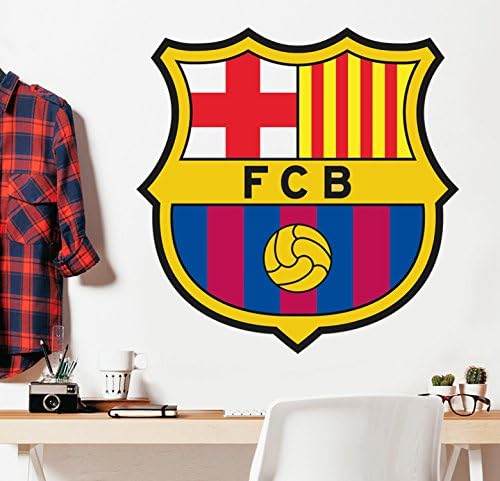 Wall decal official FCBarcelona - Escudo (46x46cm)