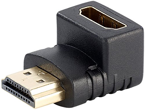auvisio HDMI-Adapter Typ-A-Buchse auf Typ-A-Stecker, 270° gewinkelt - 3