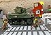 Modbrix 2478 ★ US ARMY Panzer M5A1 Stuart VI incl. US Marines Soldaten Custom Minifiguren ★ - 