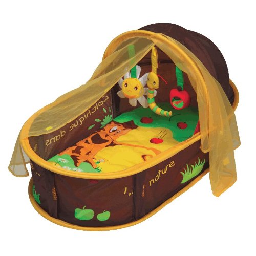 LUDI Chocolate Portable Bed