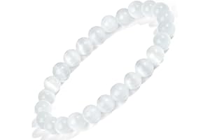AWARDSEN 8mm Bracelet Pierre Naturelle Femme hommes Pierre Precieuse Bracelet Stretch Perle Bijoux Cadeau pour Femme hommes