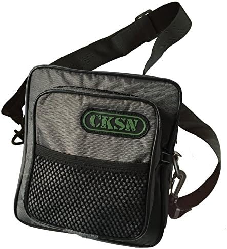 CKSN De-Luxe Dog Walking Bag - Treats Biscuits Toys Training &amp; Obedience Collar Leads Muzzle Poop Scoop (Grey)