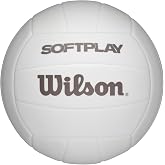 Wilson Pelota de Voleibol Playa AVP Soft Play, de Espuma Eva, Comodidad y Estilo, Principiantes