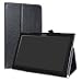 Produktbild LiuShan Lenovo Tab4 10 hülle, Folding PU Leder Tasche Hülle Case mit Ständer für Lenovo Tab 4 10 2017 Android Tablet,Schwarz