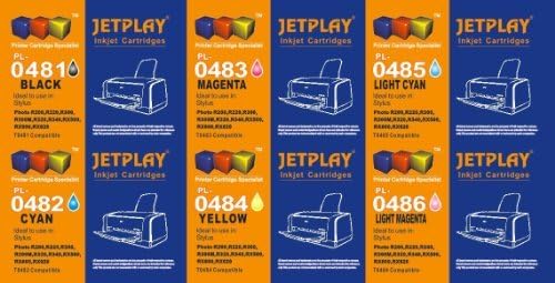 Premier Cartridges 3 Full Set (18 Cartridges) For Epson Stylus Photo R200 Epson Stylus Photo R320 Epson Stylus Photo Rx500 Epson Stylus Photo R220 Epson Stylus Photo R340 Epson Stylus Photo Rx600 Epson Stylus Photo R300 Epson Stylus Photo Rx300 Epson Stylus Photo Rx620 Epson Stylus Photo R300 M Epson Stylus Photo Rx320 Epson Stylus Photo Rx640 T481 - T486 Multipack High Quality Ink,