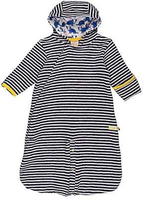 loud + proud 2 In 1 Overall, Gigoteuse Mixte Bébé, Blau (Midnight/Natural Mi/Na), 24 Mois