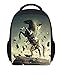 Produktbild GuiSoHn Rucksack 3D Tierpferd Druck Backpack Jungen Mädchen Lässig Schultasche Kinder Daypack