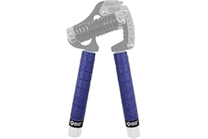 GD Cinta de agarre de mano (morada), cinta de agarre para fortalecedor de agarre de mano, cinta antideslizante, sobreagarre, reduce el dolor y la recuperación de lesiones, 2 juegos, longitud: 20,5 x