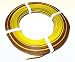 Produktbild Zwillingslitze braun/gelb, 50m Ring, Litze 0,14mm²
